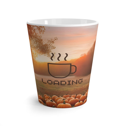 Latte Mug - Funny Fall Design Loading