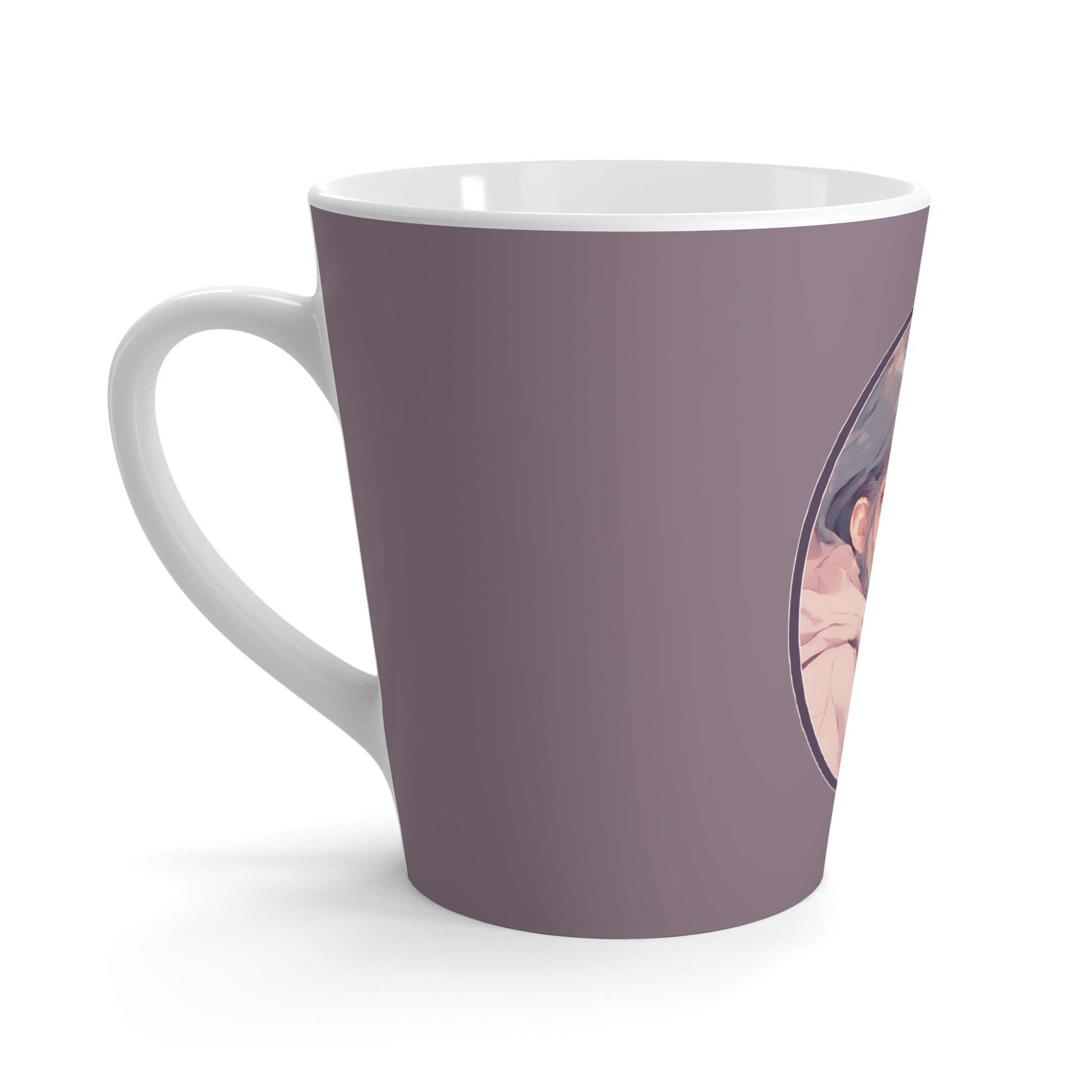 Latte Mug 12 oz Anime Girl