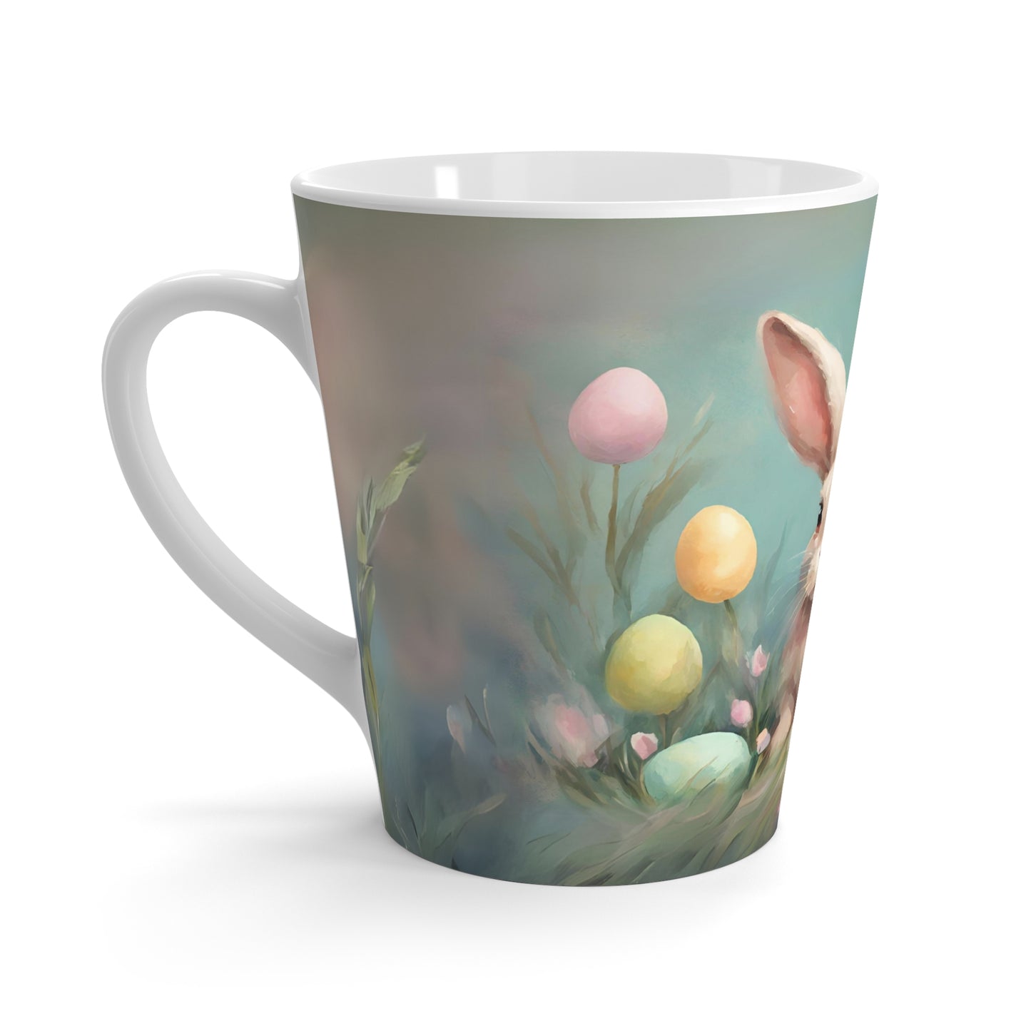 Latte Mug 12oz Easter Bunny