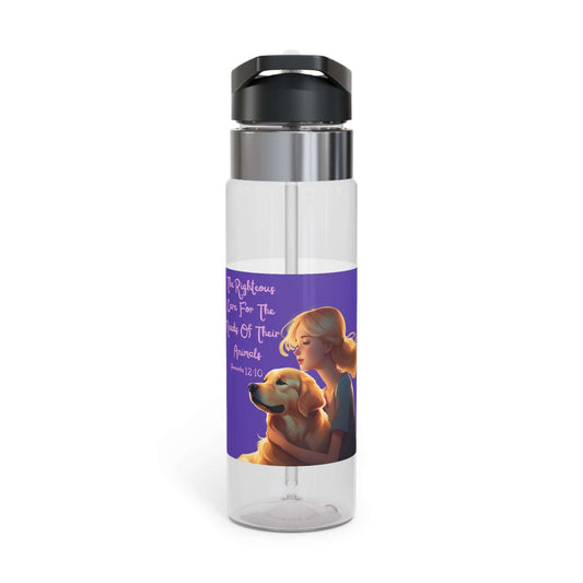 Kensington Tritan™ Water Bottle, 20oz, Proverbs 12:10