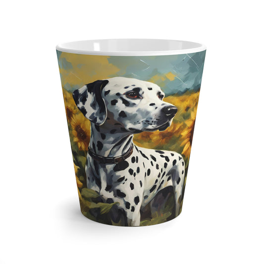 Latte Mug 12 oz Dalmatian