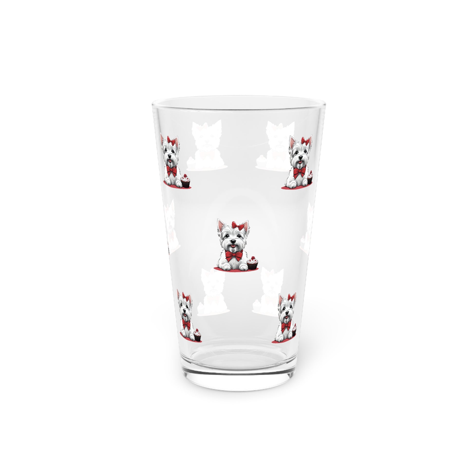 Pint Glass 16oz Valentine'