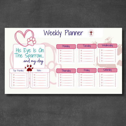 2025 Pet Lover’s Planner (Digital Download) – Your Year of Paws, Plans, and Pure Joy 🐾