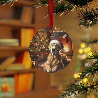 Golden Retriever Christmas Wonder Ornament