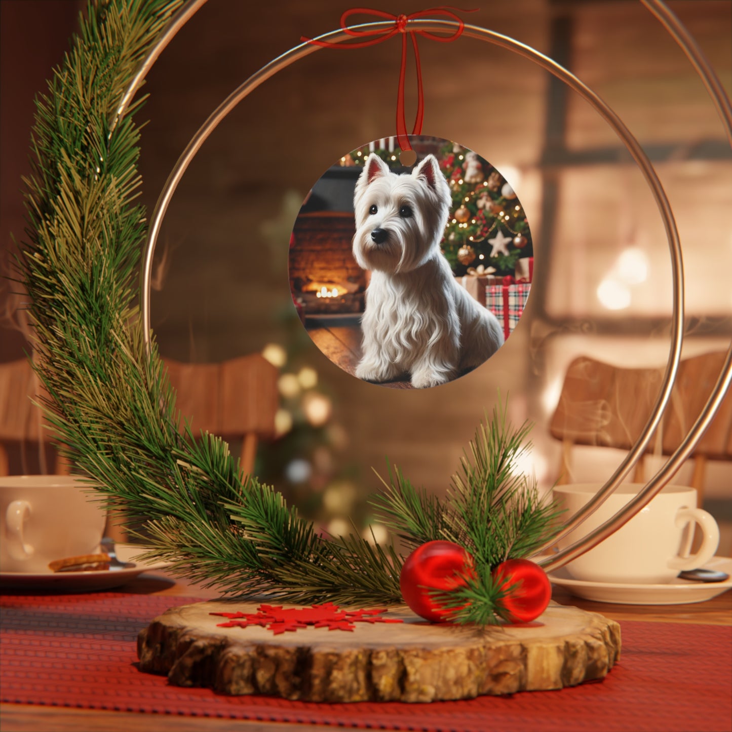 Westie Christmas Wonder Ornament