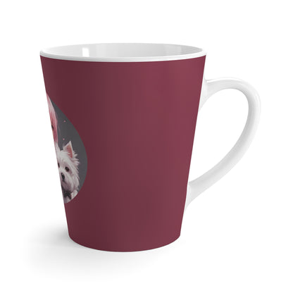 Latte Mug 12 oz Anime Girl Pink Hair Westie