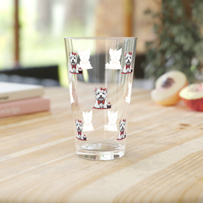 Pint Glass 16oz Valentine'